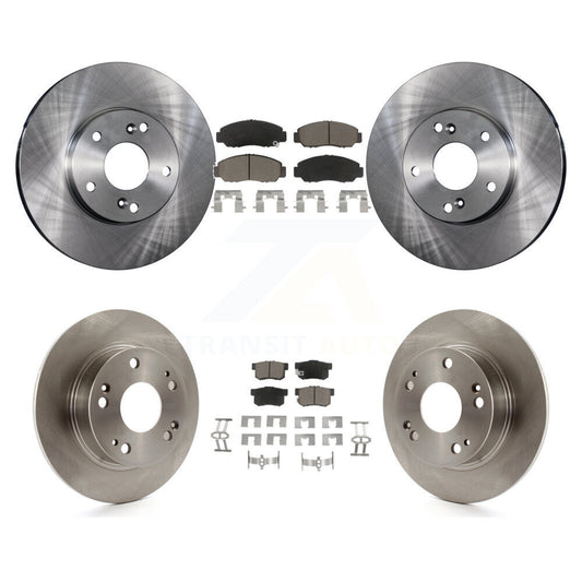 [Avant + Arrière] Kit de Disque et plaquette (céramique) de frein pour Honda Accord K8C-101372