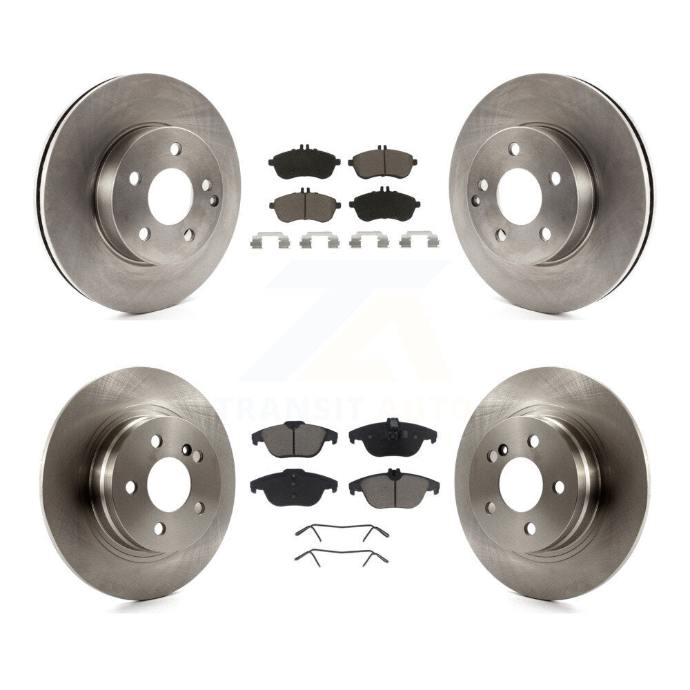[Avant + Arrière] Kit de Disque et plaquette (céramique) de frein pour Mercedes-Benz C300 C250 C230 K8C-101375