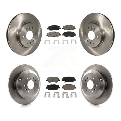[Avant + Arrière] Kit de Disque et plaquette (céramique) de frein pour 2009-2011 Kia Borrego K8C-101377