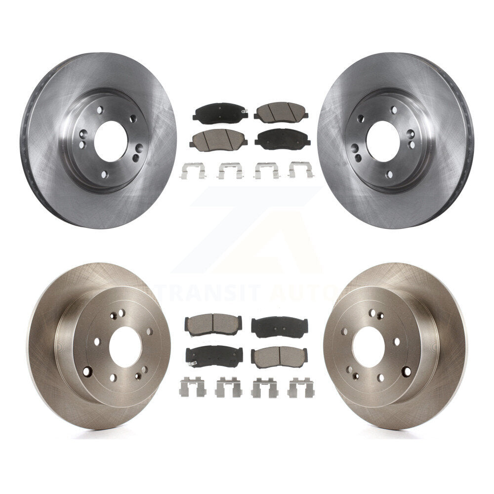 [Avant + Arrière] Kit de Disque et plaquette (céramique) de frein pour 2007-2009 Hyundai Santa Fe K8C-101378