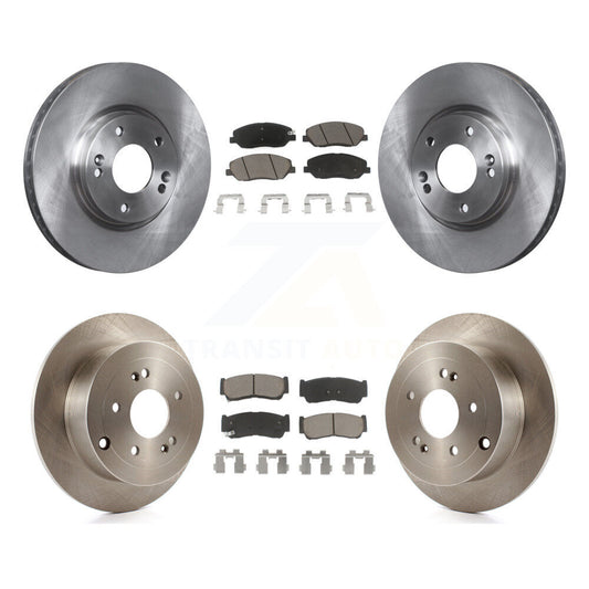 [Avant + Arrière] Kit de Disque et plaquette (céramique) de frein pour 2007-2009 Hyundai Santa Fe K8C-101378