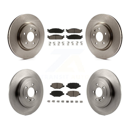 [Avant + Arrière] Kit de Disque et plaquette (céramique) de frein pour 2009-2010 Lincoln MKS K8C-101382