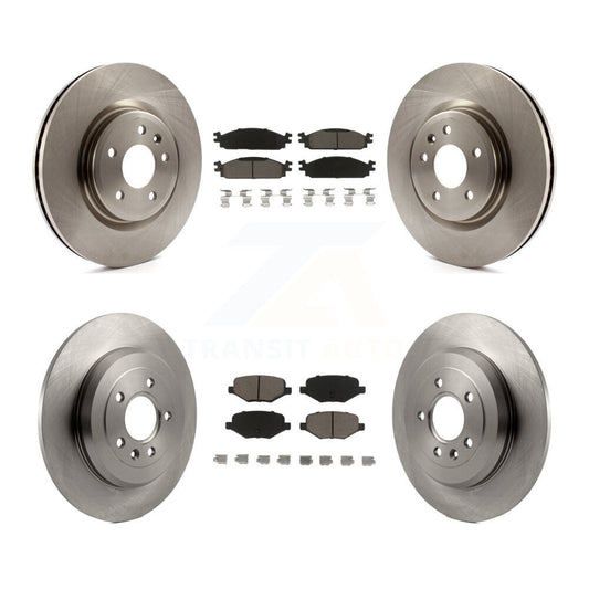 [Avant + Arrière] Kit de Disque et plaquette (céramique) de frein pour 2009-2010 Lincoln MKS K8C-101382