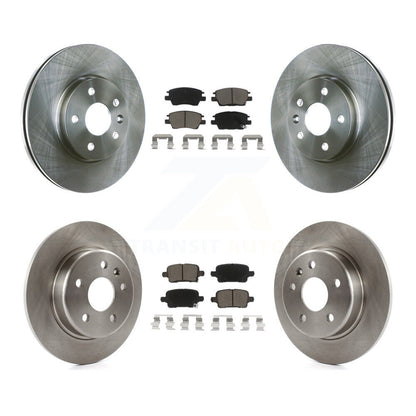 [Avant + Arrière] Kit de Disque et plaquette (céramique) de frein pour Chevrolet Cruze Volt Bolt EV EUV K8C-101384