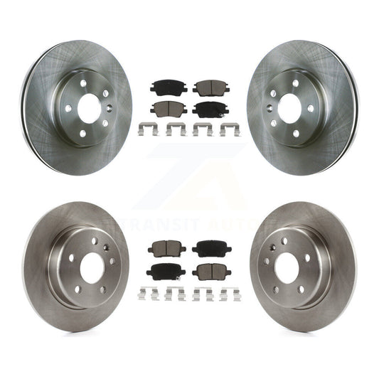 [Avant + Arrière] Kit de Disque et plaquette (céramique) de frein pour Chevrolet Cruze Volt Bolt EV EUV K8C-101384