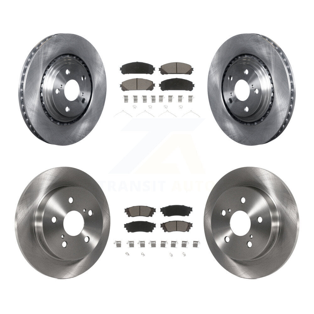 [Avant + Arrière] Kit de Disque et plaquette (céramique) de frein pour Lexus NX200t NX300 NX300h K8C-101389