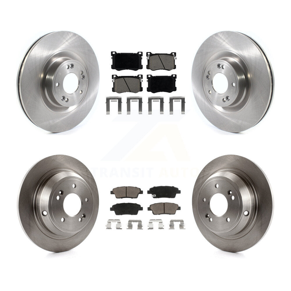 [Avant et Arrière] Disque et plaquette de frein pour Hyundai Genesis G80 Kia K900 3.8L K8C-101391