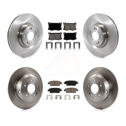 [Avant et Arrière] Disque et plaquette de frein pour Hyundai Genesis G80 Kia K900 3.8L K8C-101391