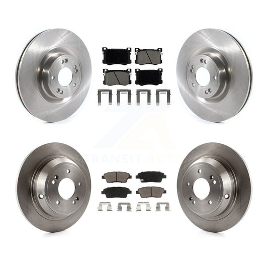 [Avant et Arrière] Disque et plaquette de frein pour Hyundai Genesis G80 Kia K900 3.8L K8C-101391