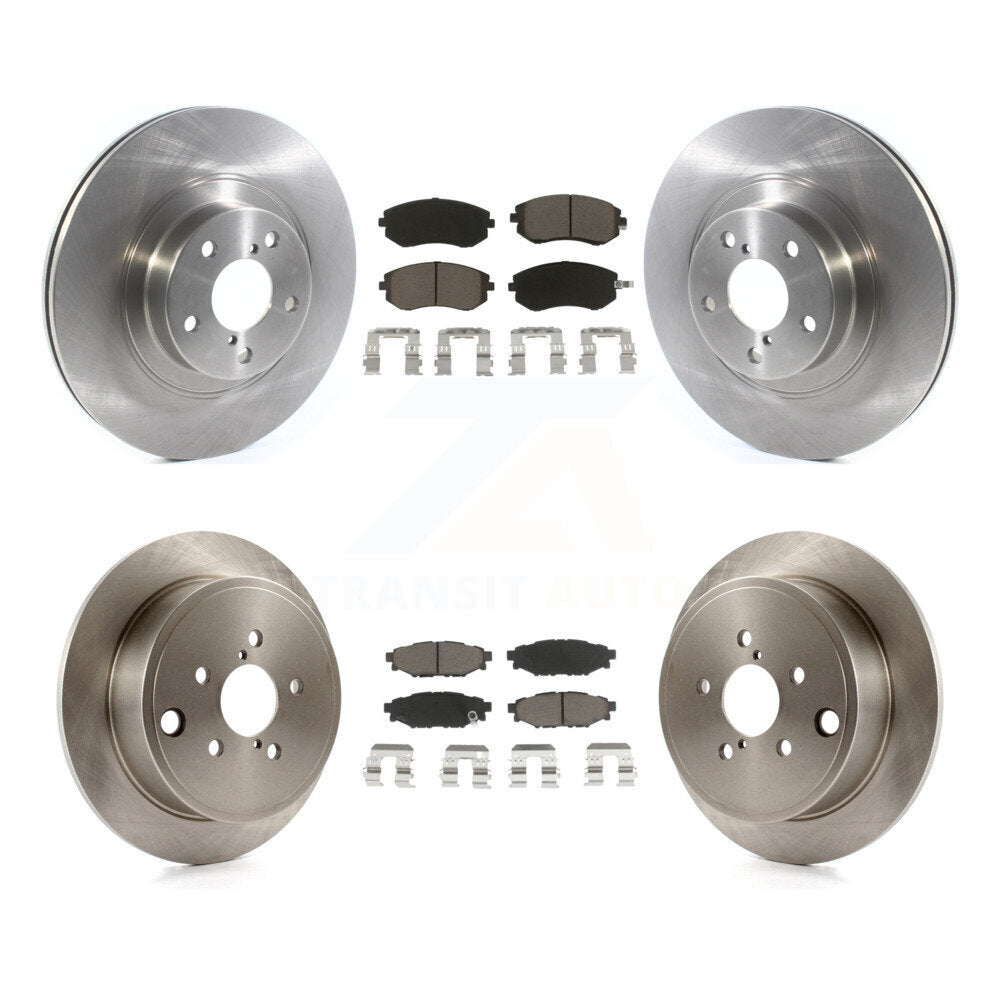 [Avant + Arrière] Kit de Disque et plaquette (céramique) de frein pour Subaru Outback Forester Impreza Legacy K8C-101395