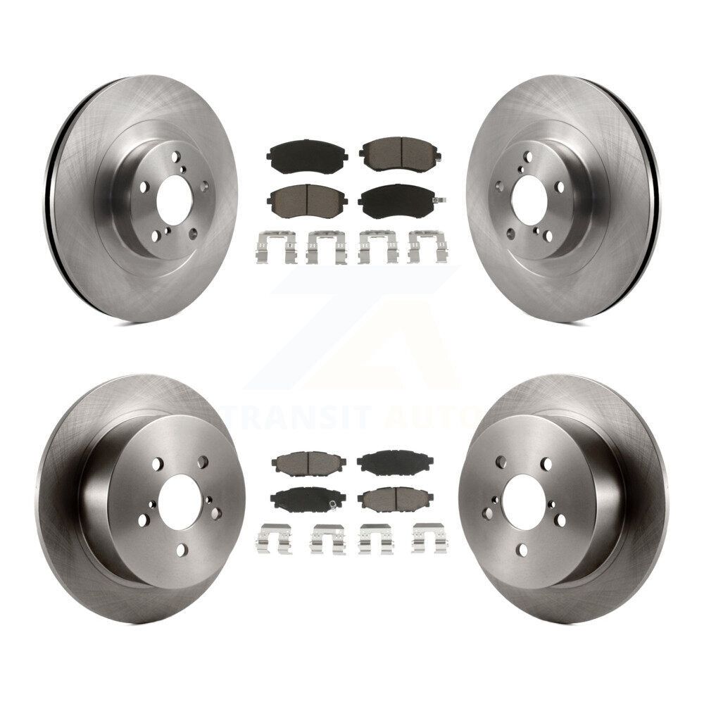 [Avant + Arrière] Kit de Disque et plaquette (céramique) de frein pour 2005 Subaru Outback Legacy K8C-101401