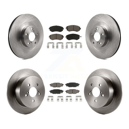[Avant + Arrière] Kit de Disque et plaquette (céramique) de frein pour 2005 Subaru Outback Legacy K8C-101401