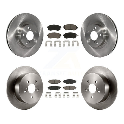 [Avant + Arrière] Kit de Disque et plaquette (céramique) de frein pour 2005 Subaru Legacy i Limited avec 277mm Diameter Rotor K8C-101402