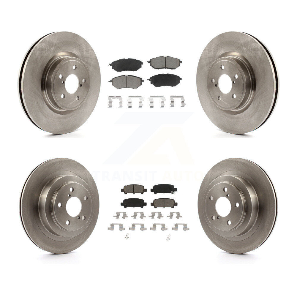 [Avant + Arrière] Kit de Disque et plaquette (céramique) de frein pour Subaru Legacy K8C-101404