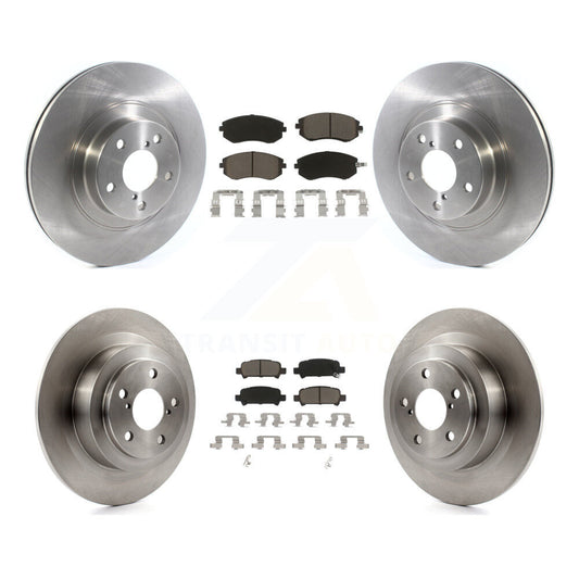 [Avant + Arrière] Kit de Disque et plaquette (céramique) de frein pour 2005-2006 Subaru Baja Turbocharged avec 292mm Diameter Rotor K8C-101405