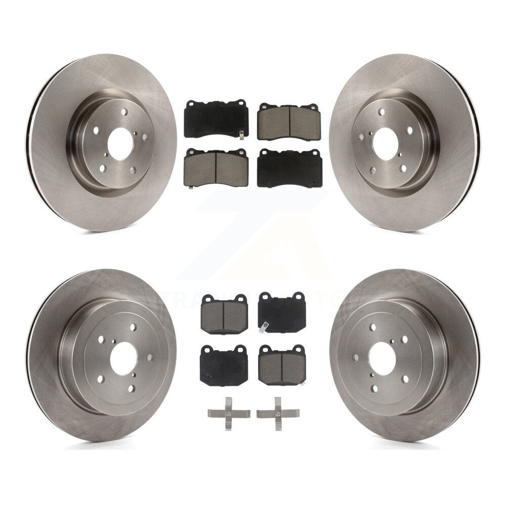 [Avant + Arrière] Kit de Disque et plaquette (céramique) de frein pour Subaru Impreza K8C-101409