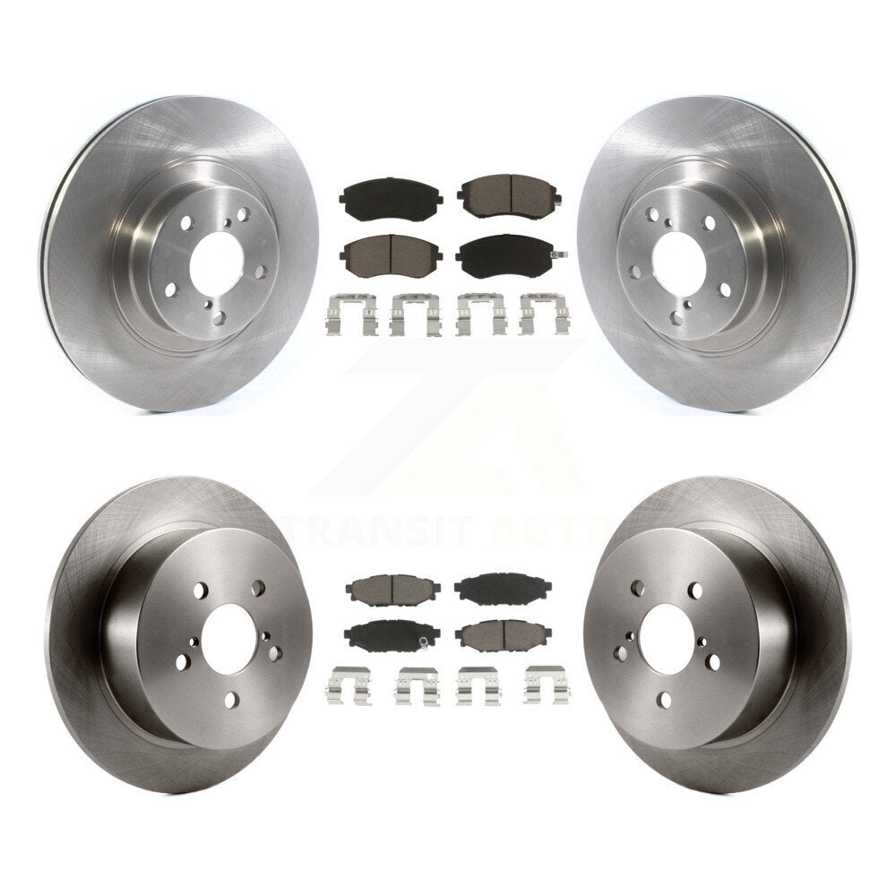 [Avant + Arrière] Kit de Disque et plaquette (céramique) de frein pour Subaru Outback Legacy avec 292mm Diameter Rotor K8C-101410