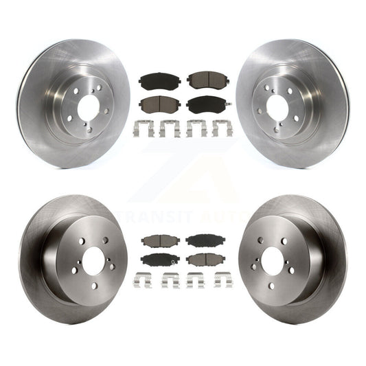 [Avant + Arrière] Kit de Disque et plaquette (céramique) de frein pour Subaru Outback Legacy avec 292mm Diameter Rotor K8C-101410