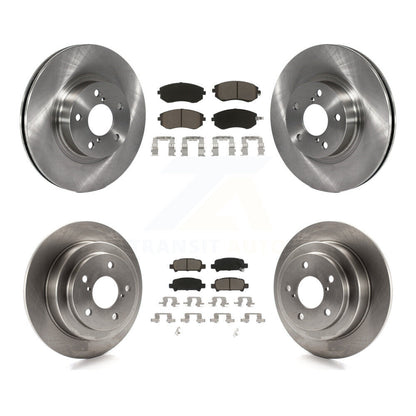 [Avant + Arrière] Kit de Disque et plaquette (céramique) de frein pour 2002-2003 Subaru Impreza Outback RS TS K8C-101413