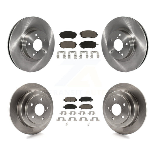 [Avant + Arrière] Kit de Disque et plaquette (céramique) de frein pour 2002-2003 Subaru Impreza Outback RS TS K8C-101413