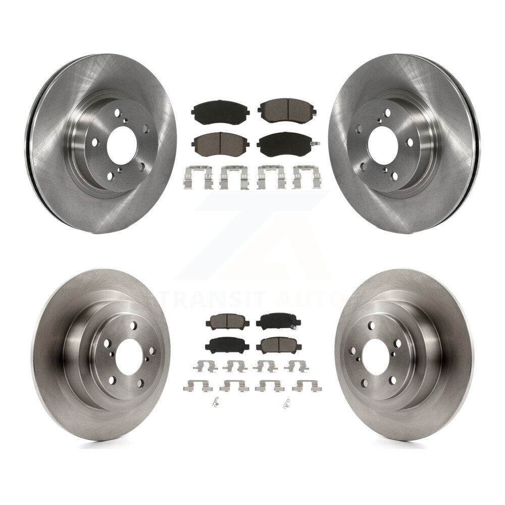 [Avant + Arrière] Kit de Disque et plaquette (céramique) de frein pour Subaru Legacy K8C-101415