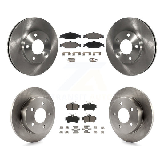 [Avant + Arrière] Kit de Disque et plaquette (céramique) de frein pour Ford Mustang K8C-101416