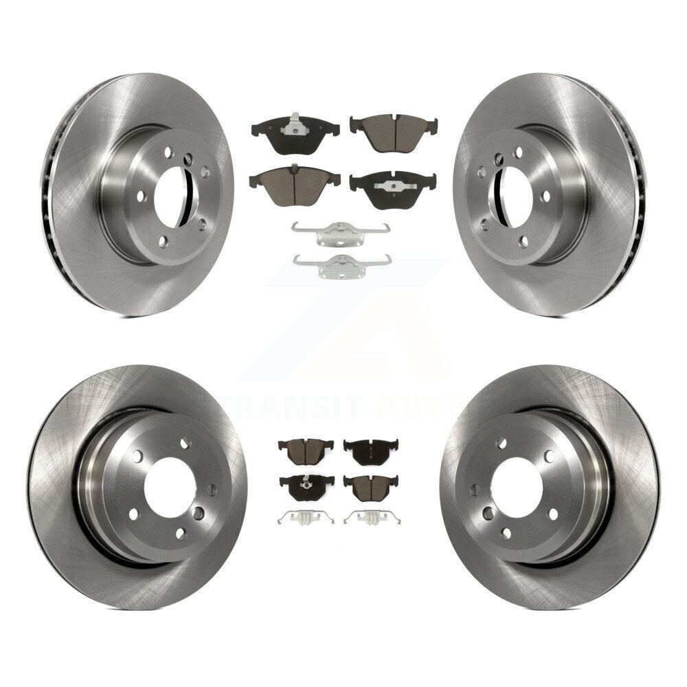 [Avant + Arrière] Kit de Disque et plaquette (céramique) de frein pour BMW 530xi 535xi 528i xDrive 535i 528xi 525xi K8C-101420