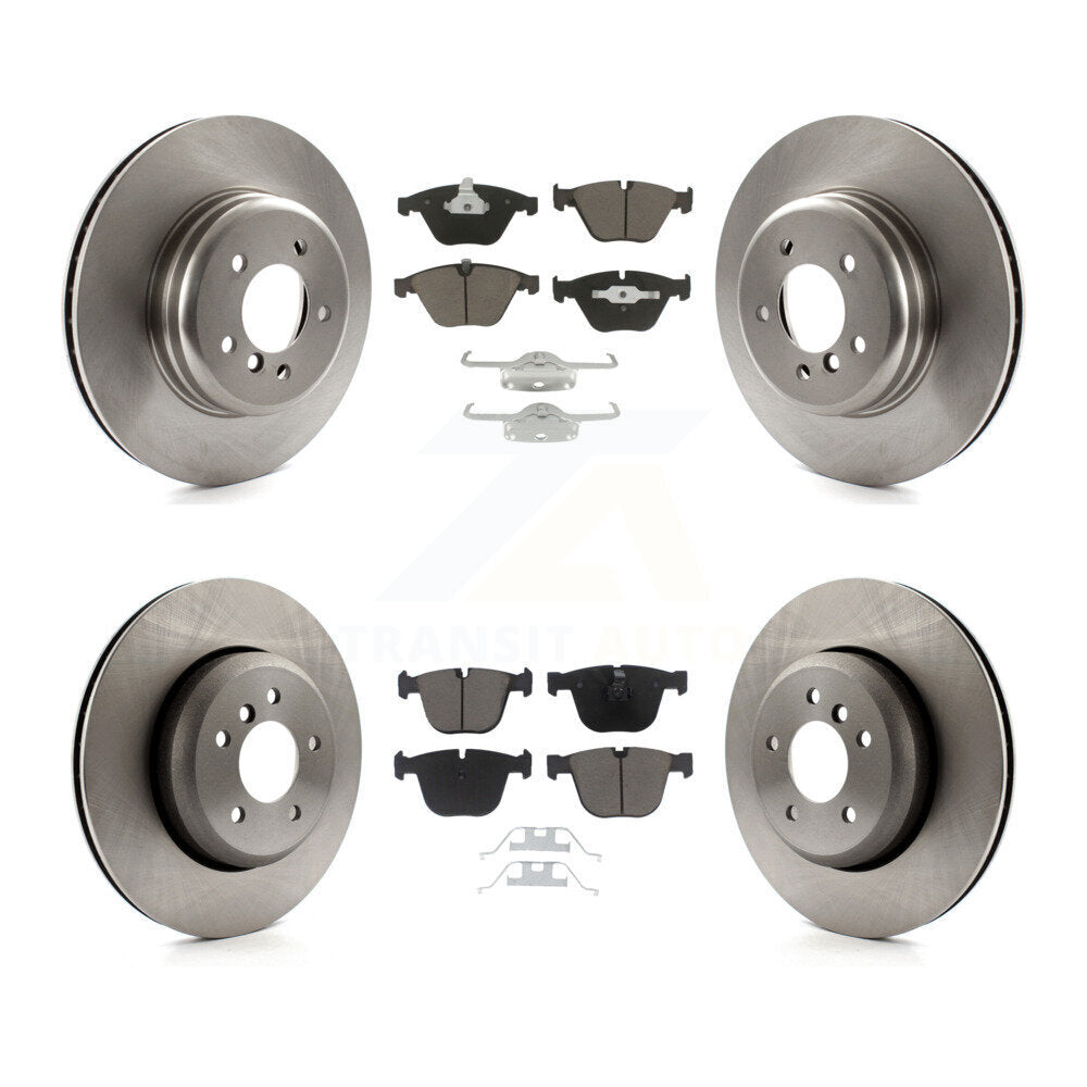[Avant + Arrière] Kit de Disque et plaquette (céramique) de frein pour BMW 650i 535i 550i 645Ci 545i K8C-101421