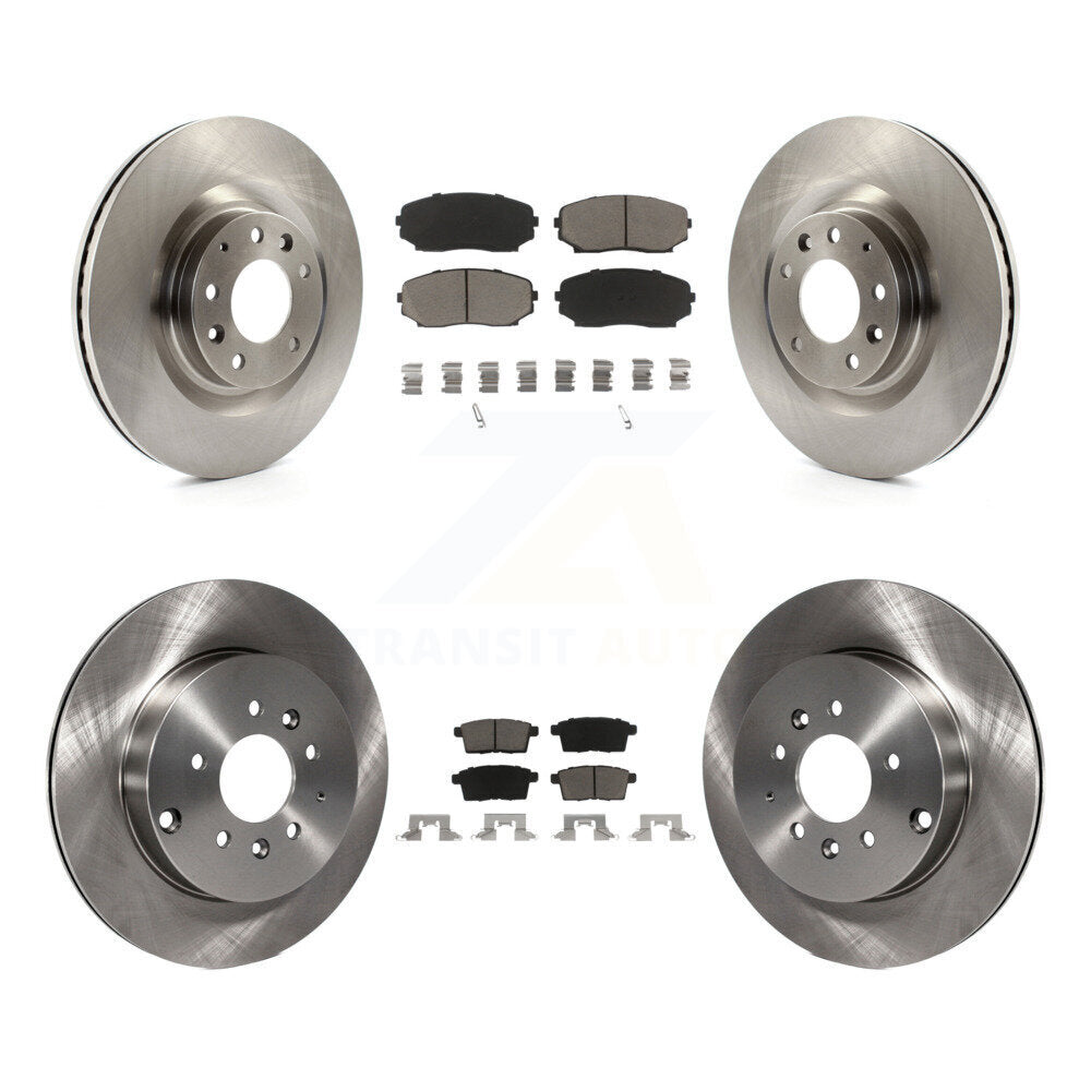 [Avant + Arrière] Kit de Disque et plaquette (céramique) de frein pour 2007-2015 Mazda CX-9 K8C-101422