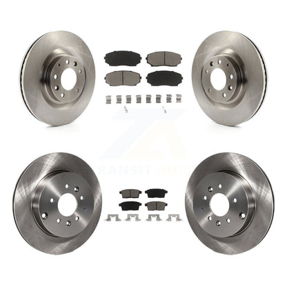 [Avant + Arrière] Kit de Disque et plaquette (céramique) de frein pour 2007-2015 Mazda CX-9 K8C-101422