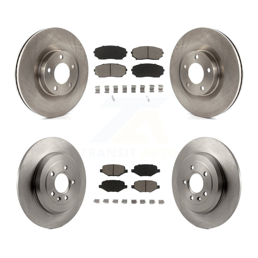[Avant + Arrière] Kit de Disque et plaquette (céramique) de frein pour Ford Edge Lincoln MKX K8C-101423