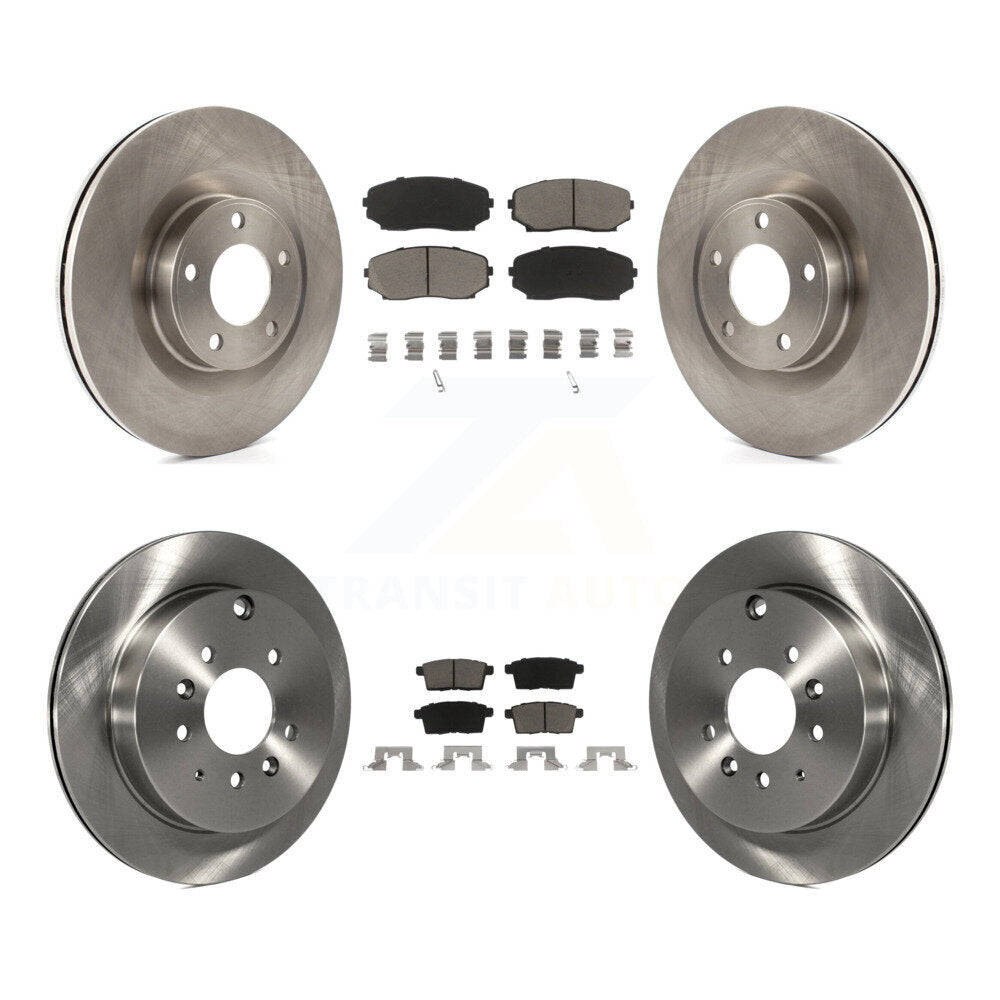 [Avant + Arrière] Kit de Disque et plaquette (céramique) de frein pour Ford Edge Lincoln MKX K8C-101424