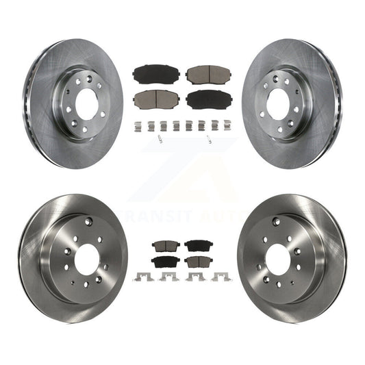 [Avant + Arrière] Kit de Disque et plaquette (céramique) de frein pour Ford Edge Mazda CX-7 Lincoln MKX K8C-101426