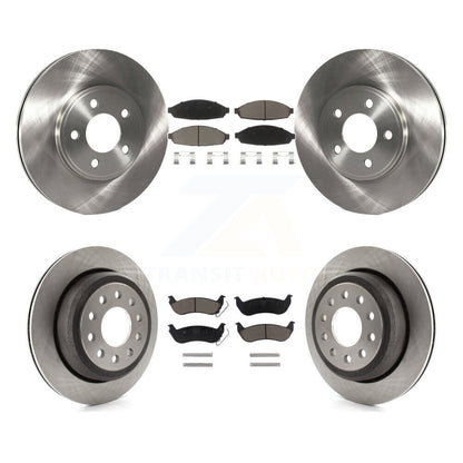 [Avant + Arrière] Kit de Disque et plaquette (céramique) de frein pour 2003-2011 Lincoln Town Car Sedan K8C-101428