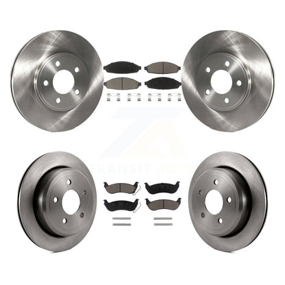 [Avant + Arrière] Kit de Disque et plaquette (céramique) de frein pour Ford Crown Victoria Mercury Grand Marquis Marauder K8C-101429