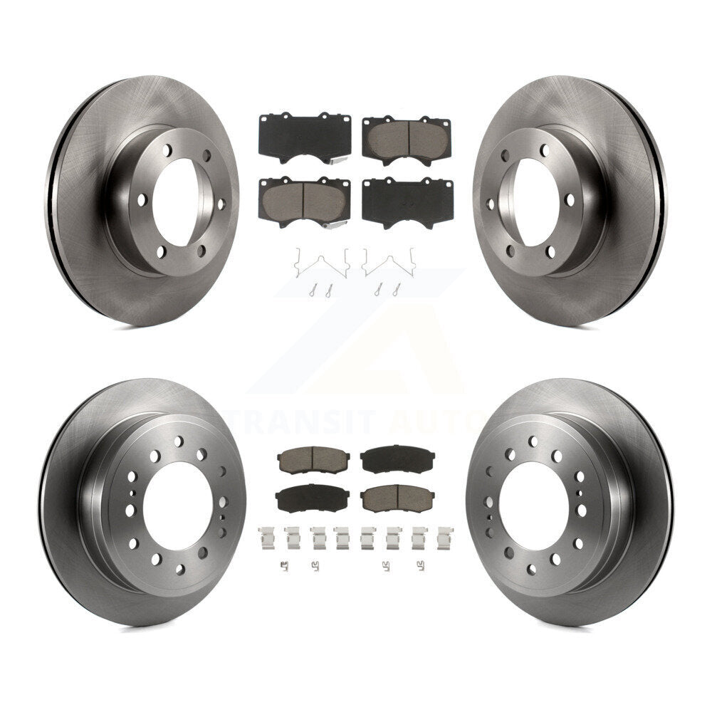 [Avant + Arrière] Kit de Disque et plaquette (céramique) de frein pour Toyota Sequoia K8C-101431