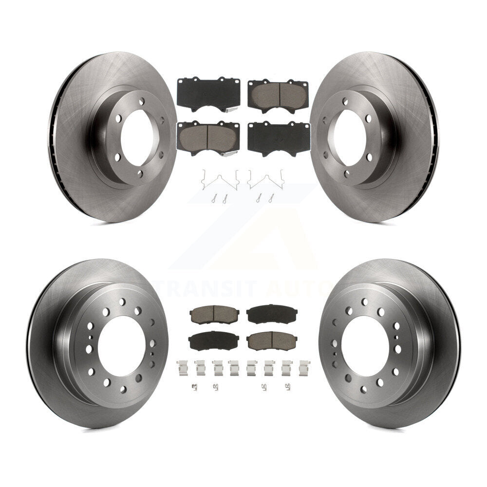 [Avant + Arrière] Kit de Disque et plaquette (céramique) de frein pour Toyota 4Runner Lexus GX470 K8C-101432