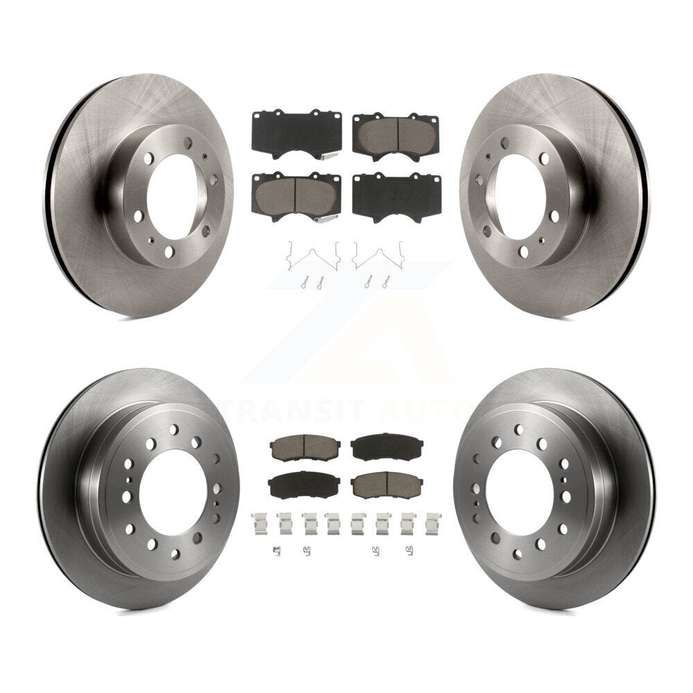 [Avant + Arrière] Kit de Disque et plaquette (céramique) de frein pour Toyota 4Runner FJ Cruiser K8C-101433