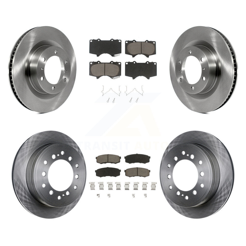 [Avant + Arrière] Kit de Disque et plaquette (céramique) de frein pour Toyota 4Runner Lexus GX460 K8C-101434
