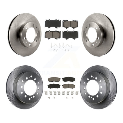 [Avant + Arrière] Kit de Disque et plaquette (céramique) de frein pour 2010-2014 Toyota FJ Cruiser K8C-101435