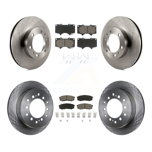 [Avant + Arrière] Kit de Disque et plaquette (céramique) de frein pour 2010-2014 Toyota FJ Cruiser K8C-101435