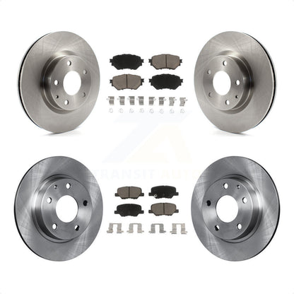 [Avant + Arrière] Kit de Disque et plaquette (céramique) de frein pour Mazda 3 Sport 2.5L K8C-101438 par Transit Auto