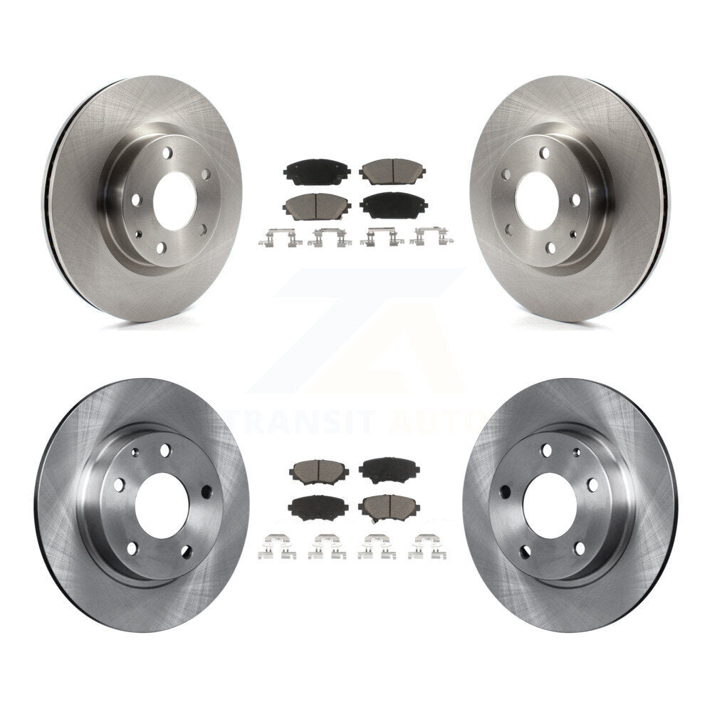 [Avant + Arrière] Kit de Disque et plaquette (céramique) de frein pour Mazda 3 Sport 2.5L K8C-101440