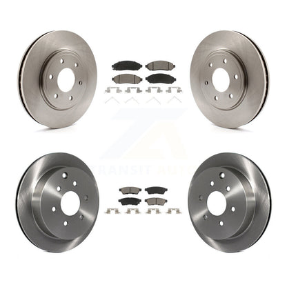 [Avant + Arrière] Kit de Disque et plaquette (céramique) de frein pour Nissan Frontier Suzuki Equator 2.5L K8C-101445
