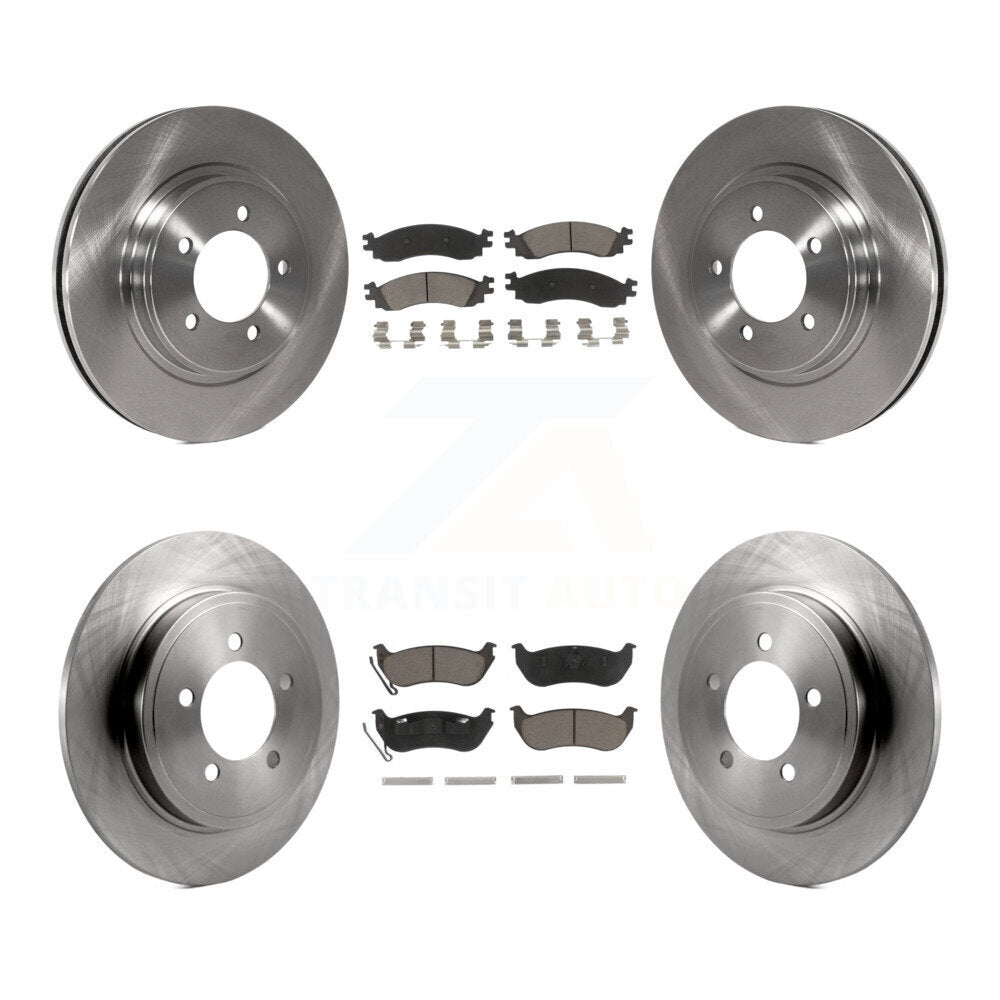 [Avant + Arrière] Kit de Disque et plaquette (céramique) de frein pour Ford Explorer Sport Trac Mercury Mountaineer K8C-101447