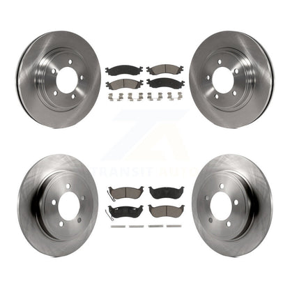[Avant + Arrière] Kit de Disque et plaquette (céramique) de frein pour Ford Explorer Sport Trac Mercury Mountaineer K8C-101447