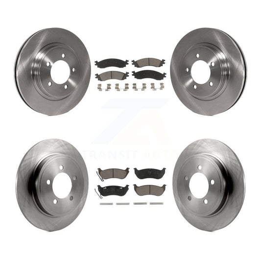 [Avant + Arrière] Kit de Disque et plaquette (céramique) de frein pour Ford Explorer Sport Trac Mercury Mountaineer K8C-101447
