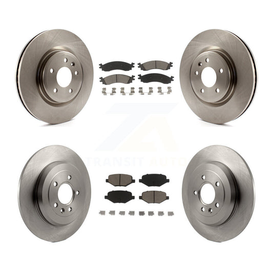 [Avant + Arrière] Kit de Disque et plaquette (céramique) de frein pour 2010-2012 Ford Taurus SHO K8C-101448