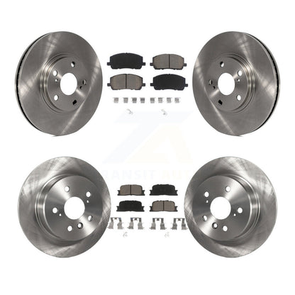 [Avant + Arrière] Kit de Disque et plaquette (céramique) de frein pour 2001-2003 Toyota Highlander AWD K8C-101449