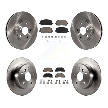 [Avant + Arrière] Kit de Disque et plaquette (céramique) de frein pour 2001-2003 Toyota Highlander FWD K8C-101450